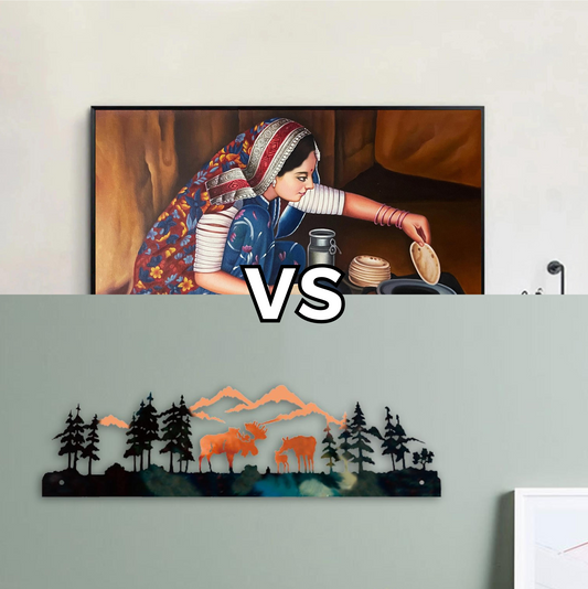 Metal Wall Art vs. Traditional Paintings: Which Is Right for You?